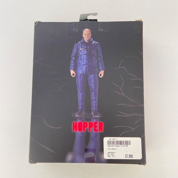 Stranger Things Netflix Hopper Action Figure The Void Series Bandai Collectible - Picture 6 of 12